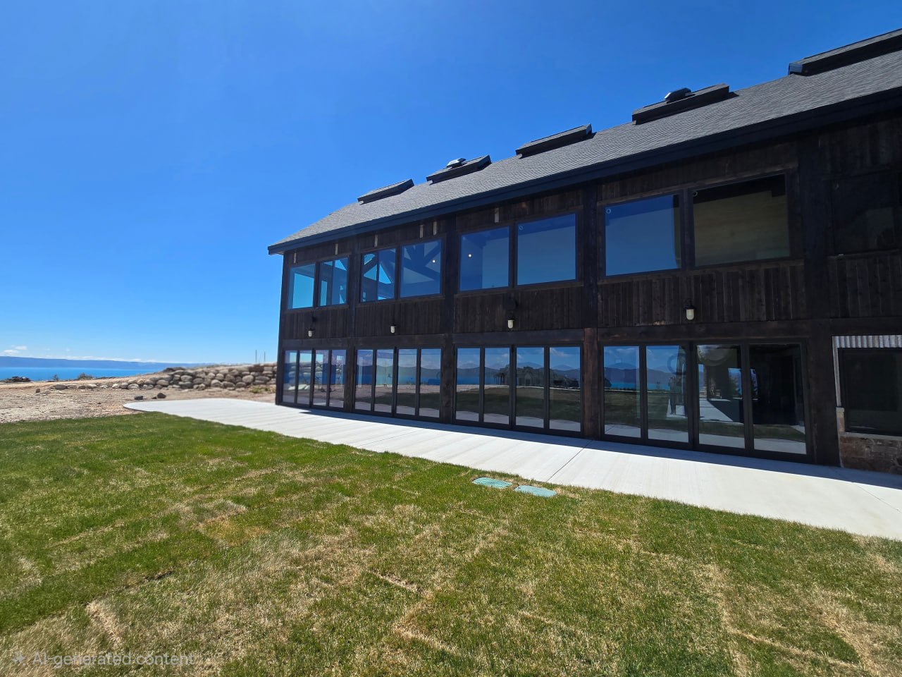 The Woodhall Way exterior with Bear Lake views