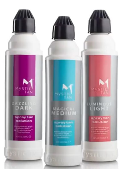 Mystic Tan Shade Options - Luminous Light, Magical Medium, Dazzling Dark